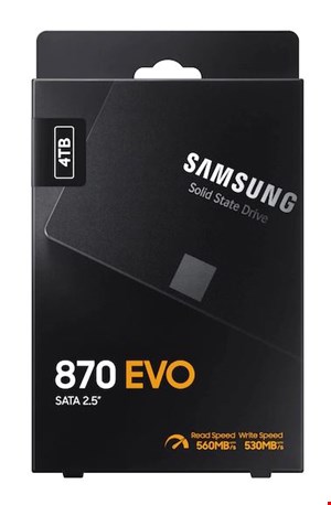  اس اس دی اینترنال سامسونگ مدل EVO 870 ظرفیت 4 ترابایت 